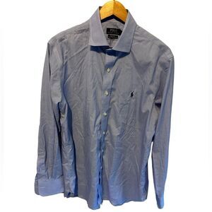 Polo Ralph Lauren 100% Cotton Stretch Oxford Men’s Size 16.5 34/35